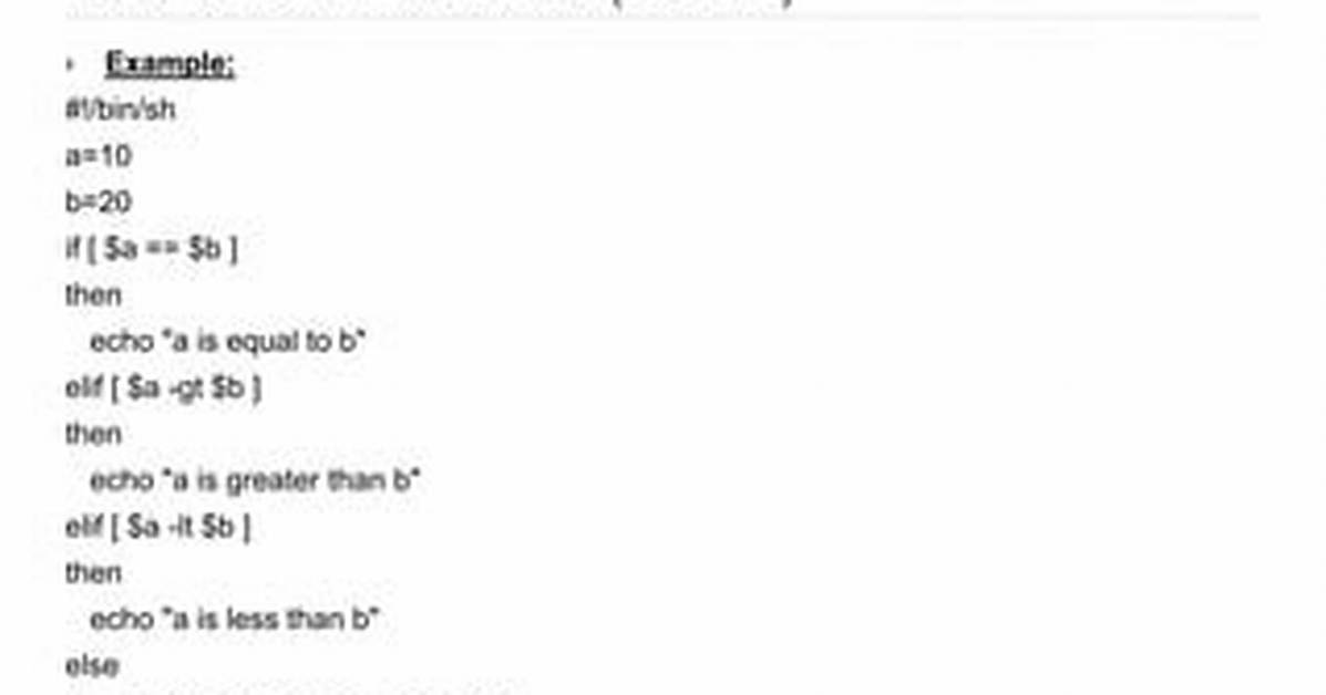 Using If Elif Fi in Shell Scripts [Duplicate]