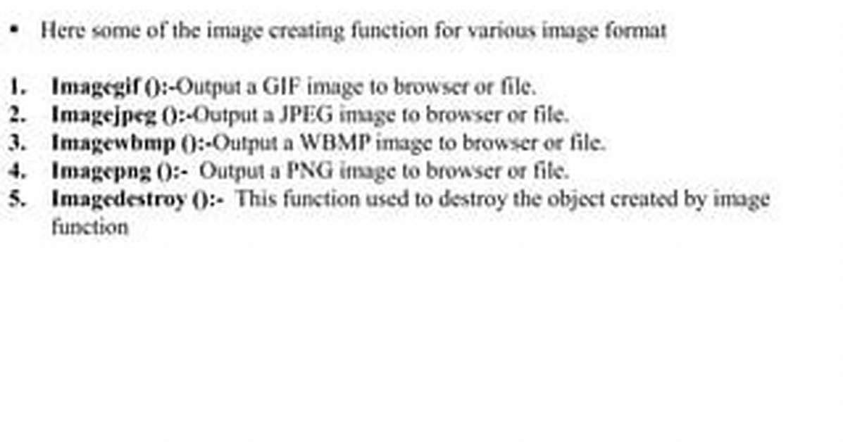 Using Imagejpeg() Function to Save Image File