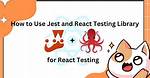 Using Jest vs React-Scripts Test