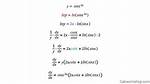 Using Logarithmic Differentiation with Trig Functions?