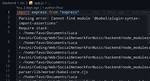 Using Npm in Vscode Cause "Error: Cannot Find Module 'Semver' "