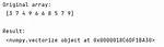 Using Numpy Vectorize on Functions That Return Vectors