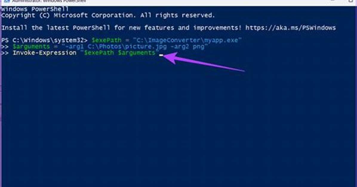 Using Powershell Invoke-Expression to Run Code Output