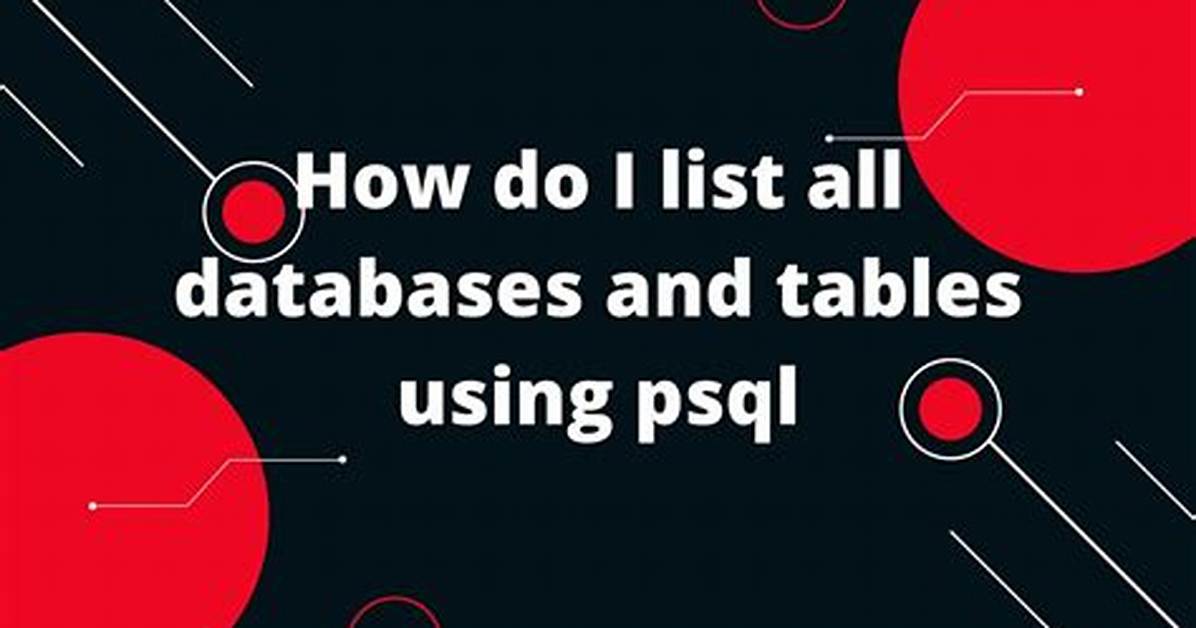 Using Psql How Do I List Extensions Installed in a Database?
