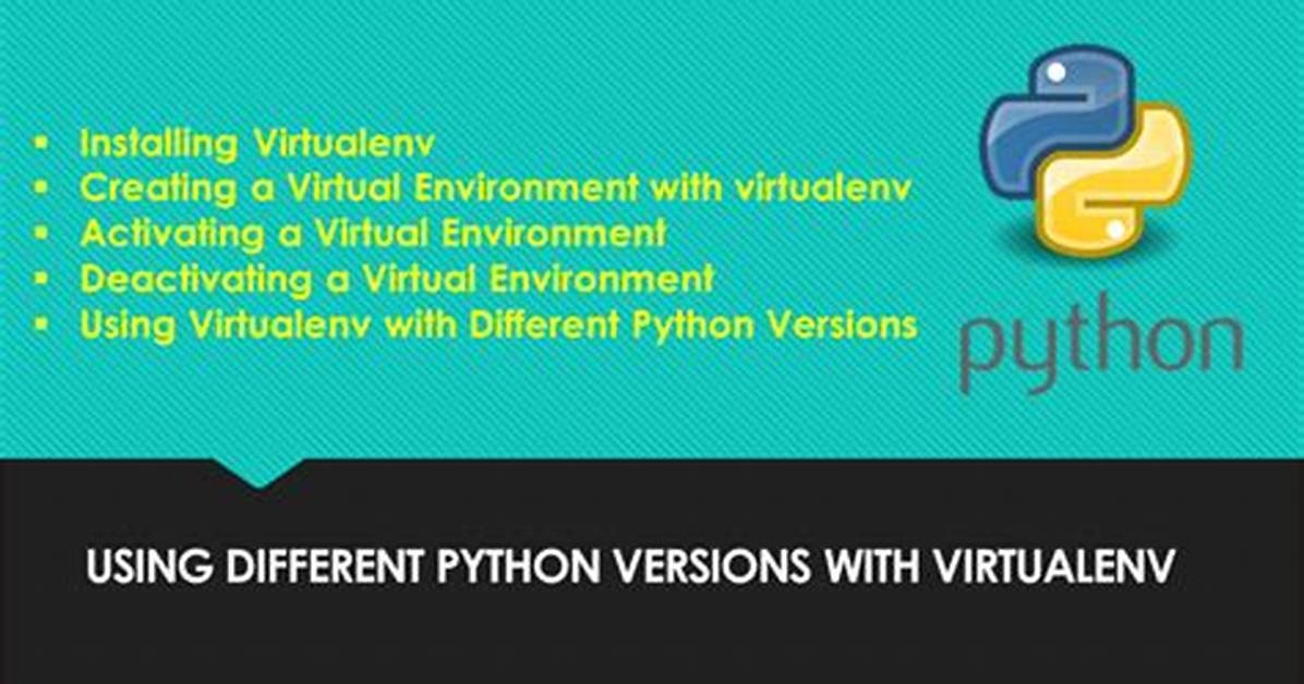 Using Python 3 in Virtualenv