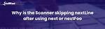 Using Scanner. nextLine() [Duplicate]