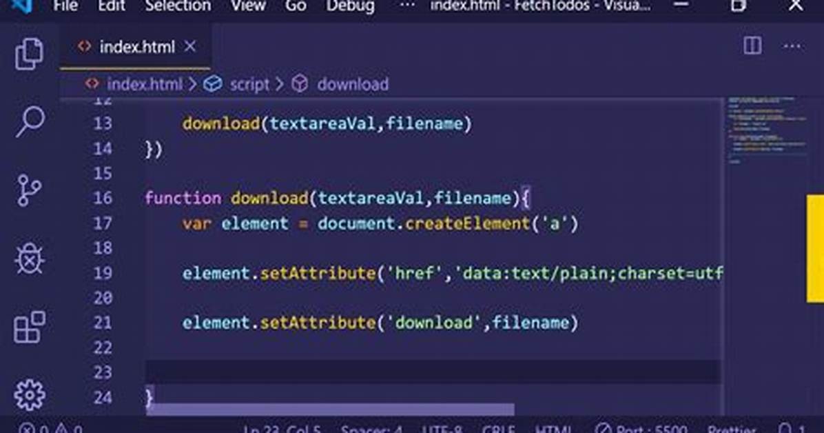 Using Script to Download a File