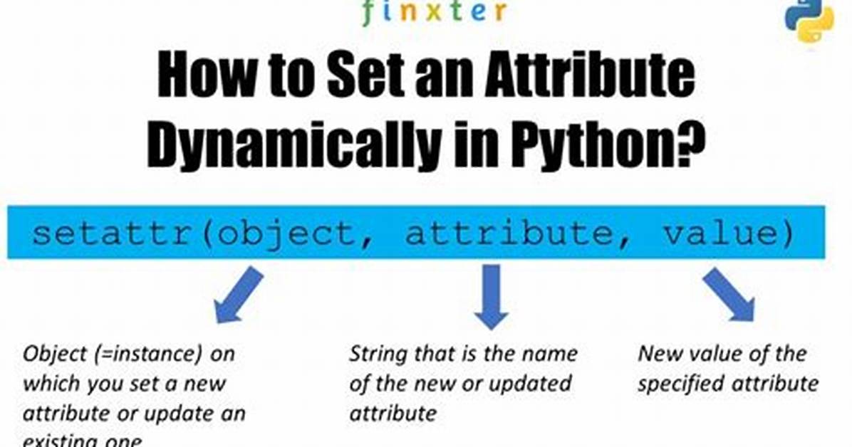Using Setattr() in Python
