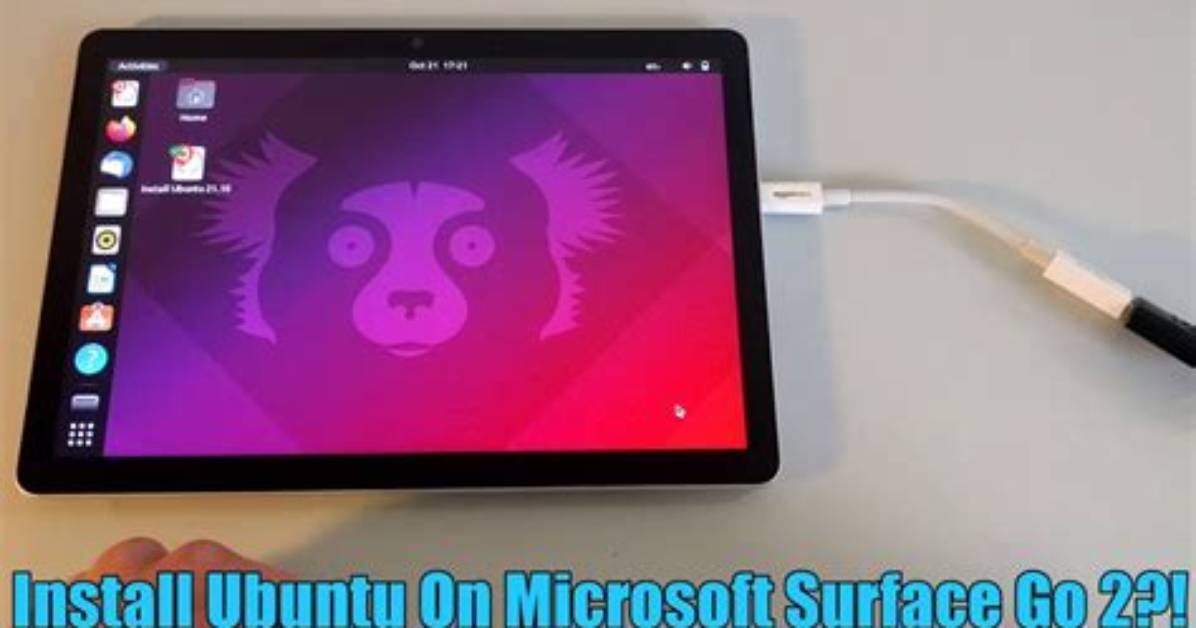 Using Ubuntu on Microsoft Surface Book