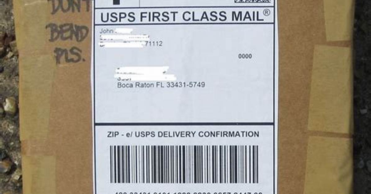 Usps First-Class Package