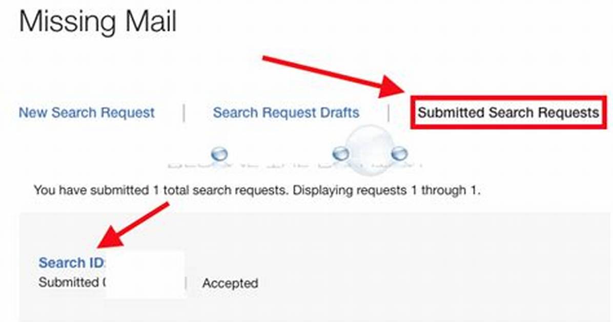 Usps Missing Mail Search