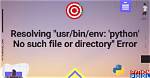 /Usr/Bin/Env: Php: No Such File or Directory