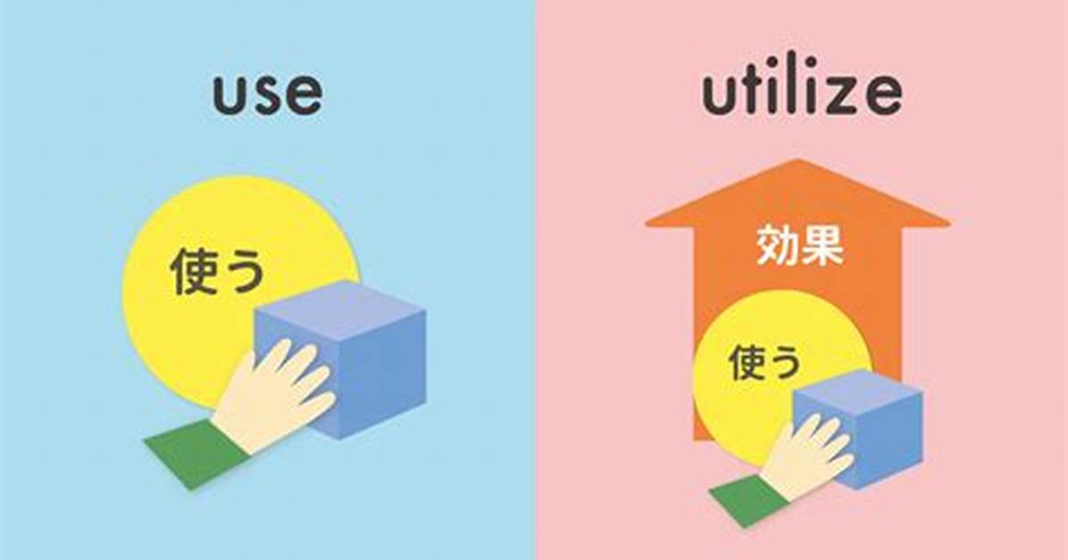 Utilize vs Use