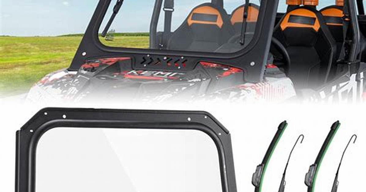 Utv Windshield