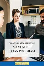 Va Vendee Loan Program