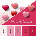 Valentine Day Colour Code
