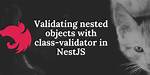 Validate Nested Objects Using Class Validator and Nestjs