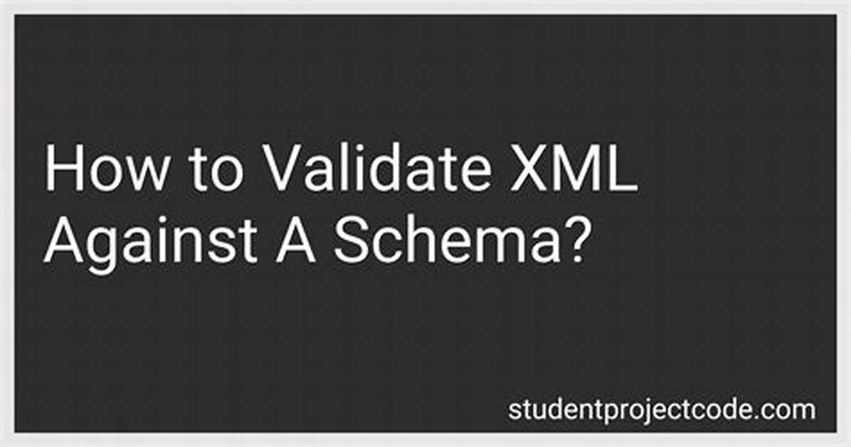 Validating with an Xml Schema in Python