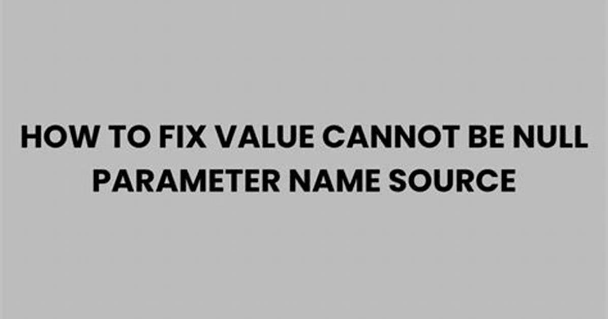 Value Cannot Be Null. Parameter Name: uriString