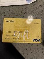 Vanilla Cards