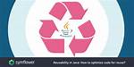 Variable Reuse in Java