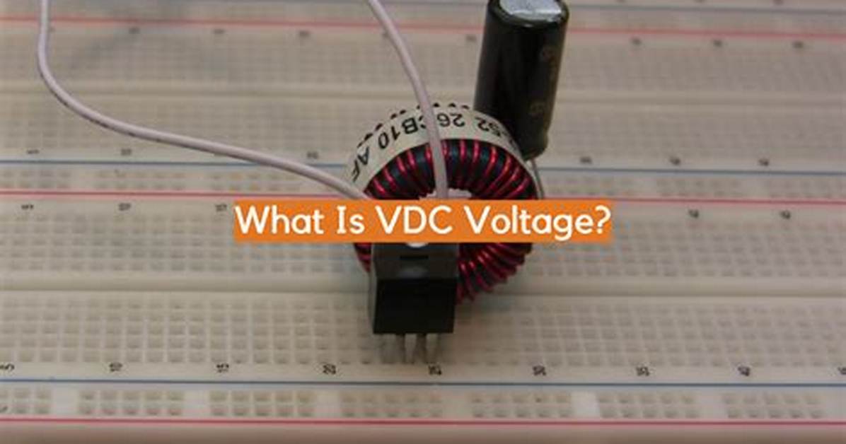 Vdc Meaning