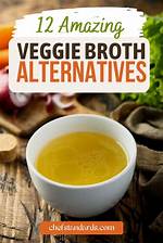 Vegetable Broth Substitute