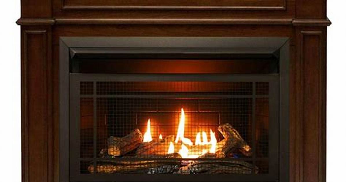 Ventless Propane Fireplace