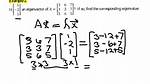 Verify a Vector Is an Eigenvector of a Matrix