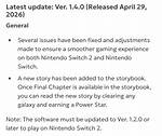 Version 1.4.0 Patch Notes (Summer Update Wave 2)