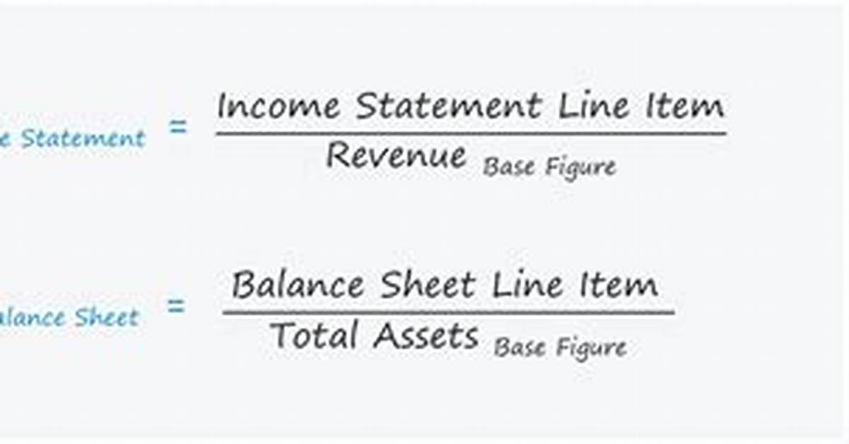 Vertical Analysis Formula