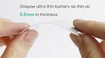 Very Thin Battery