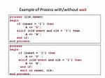 Vhdl - Wait on Statement
