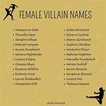 Villian Names