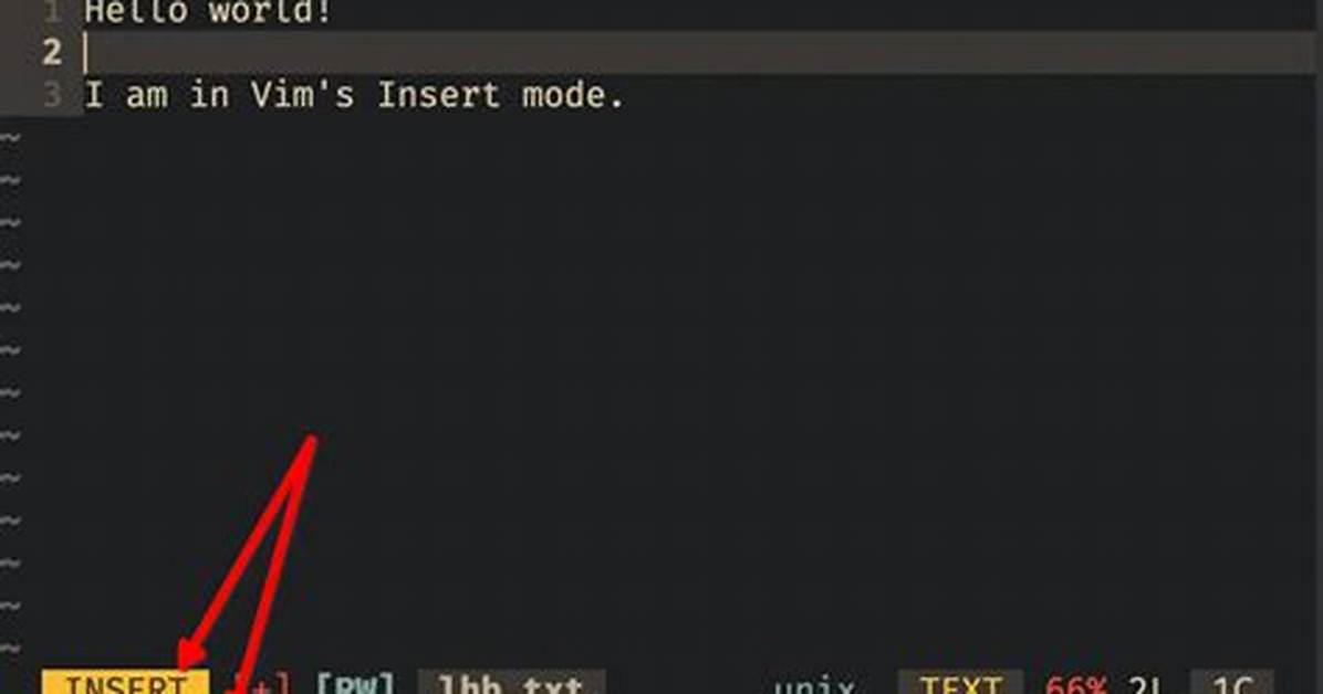 Vim Stuck in Insert Mode