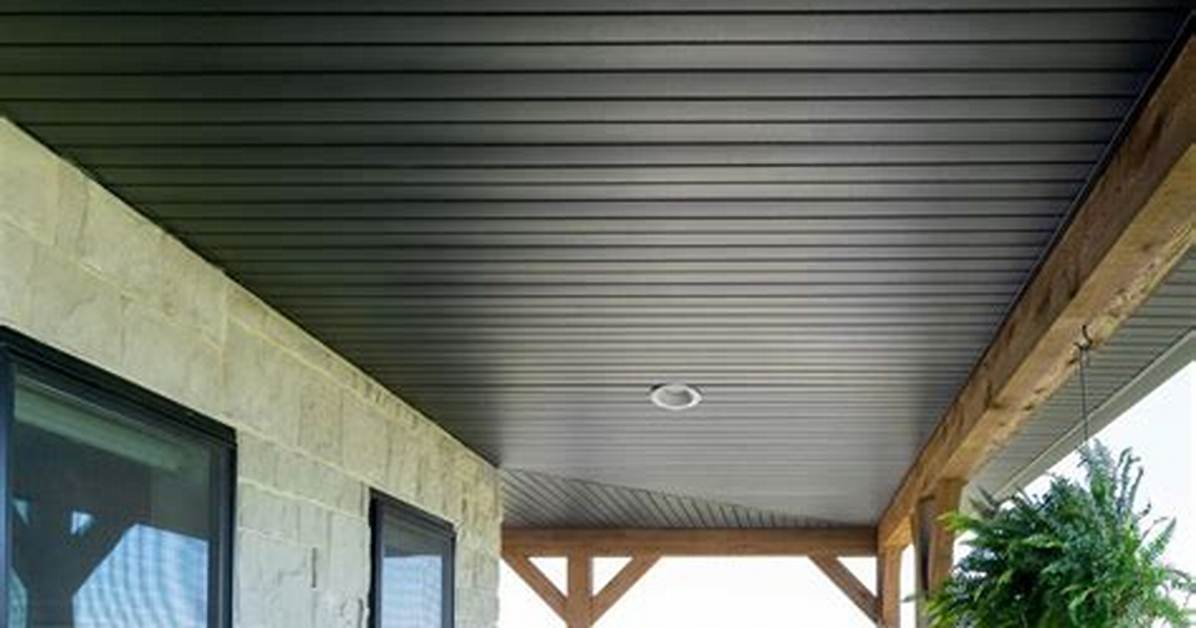 Vinyl Soffit Ceiling