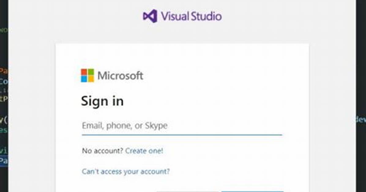 Visual Studio 2022 Stuck in Authorization Loop