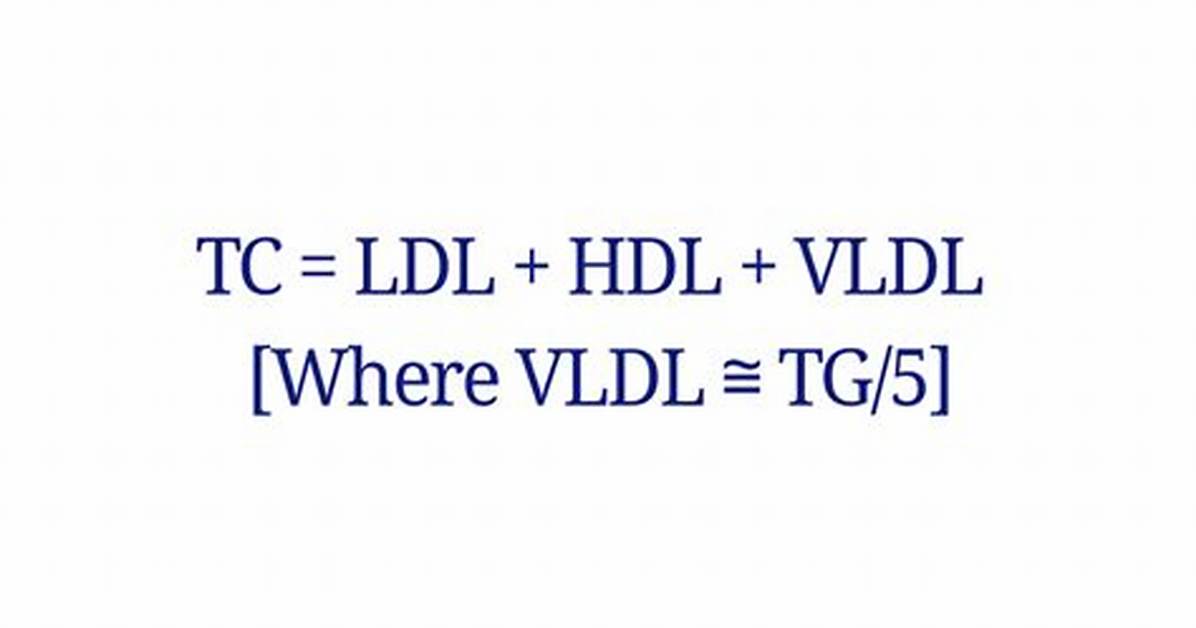 Vldl Calculation