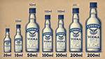 Vodka Sizes