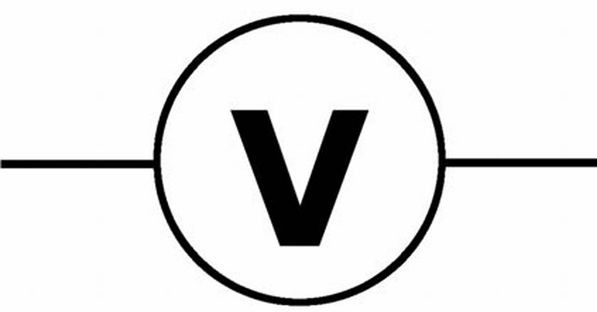 Voltmeter Symbol