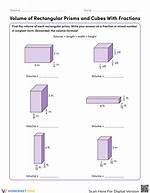 Volume of a Rectangular Cube