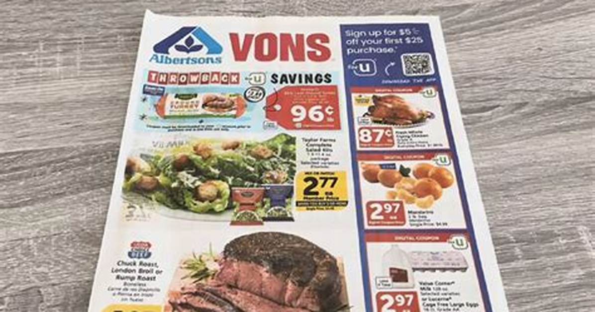 Vons Coupons