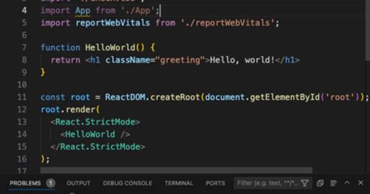 Vs Code React Installation Issues