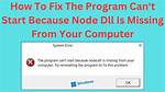 Vs: Program Can't Start Because Missing Libfftw3-3. Dll