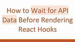 Wait for Data Before Rendering View in Angular 5