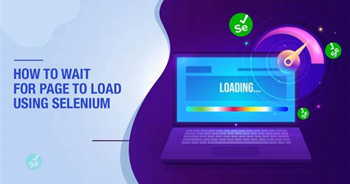 Wait for Page Load in Selenium