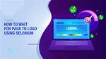 Wait for Page Load in Selenium