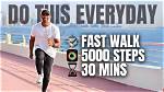 Walk with Pounding Steps