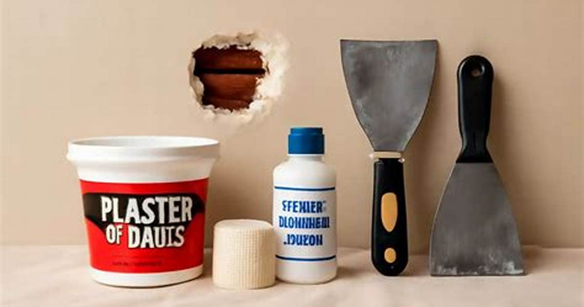 Wall-Patching Compounds & Plaster