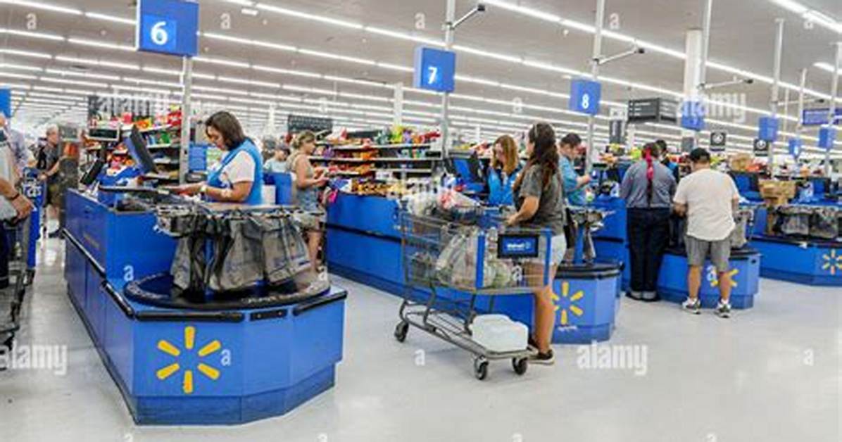 Walmart Associate Line